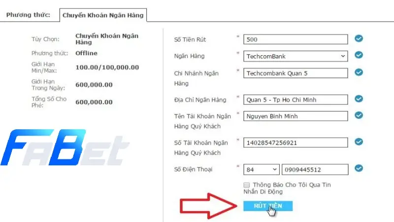 Các lý do rút tiền thất bại bạn nên biết